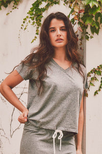 Donnie Boxy V-Neck Tee