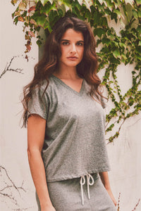 Donnie Boxy V-Neck Tee