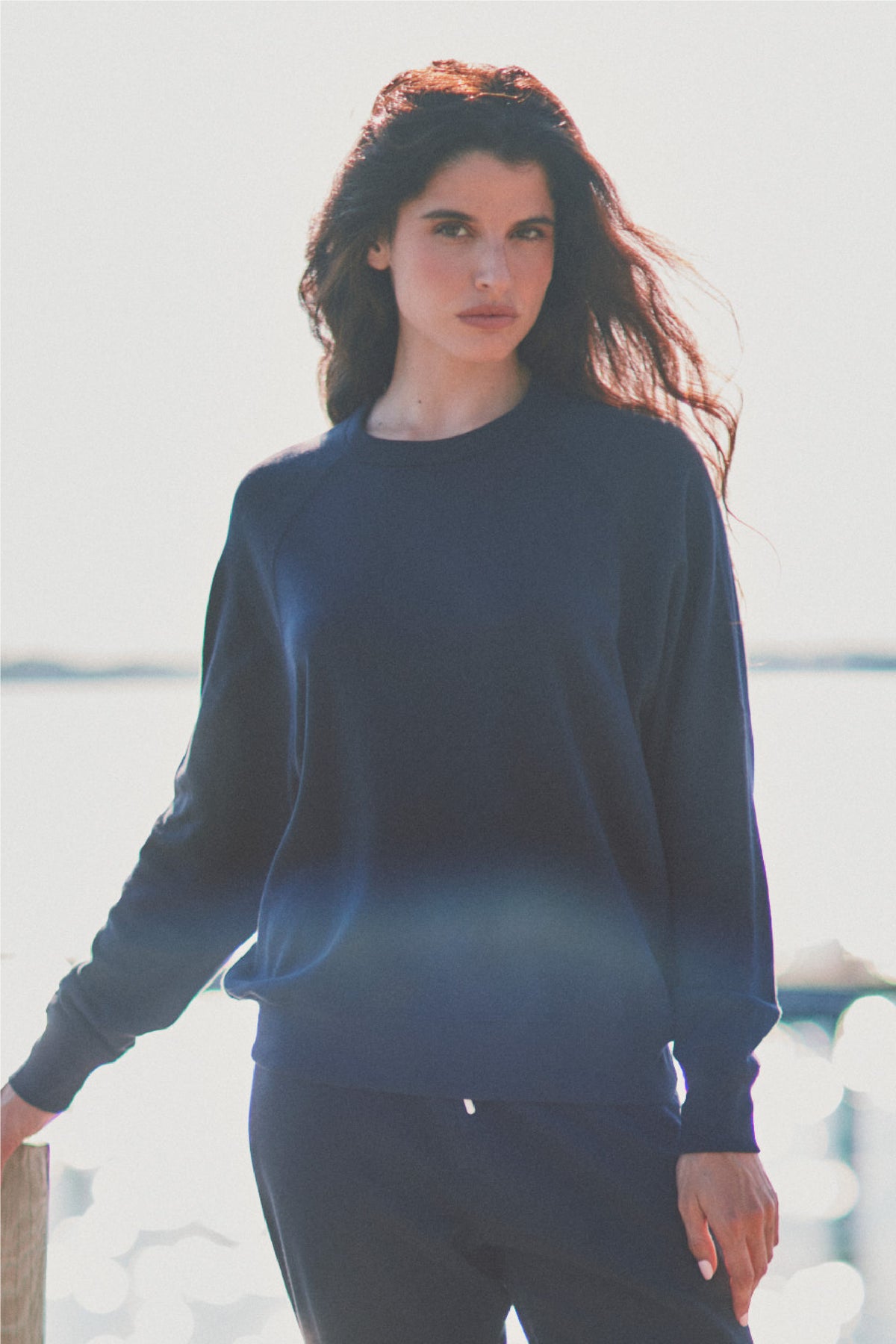 Dune Solid Crewneck
