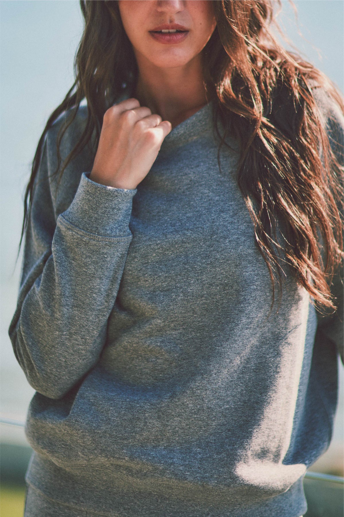 Dune Solid Crewneck