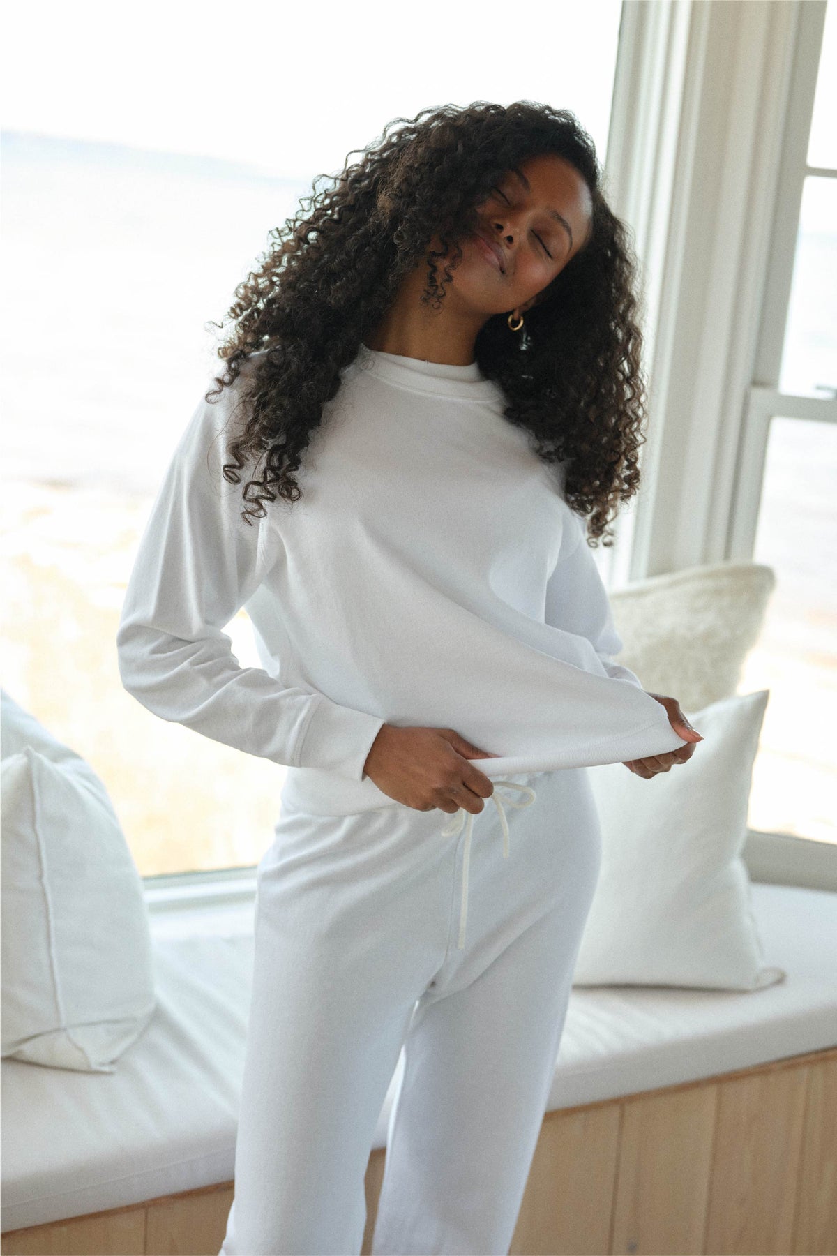 Dune Solid Crewneck