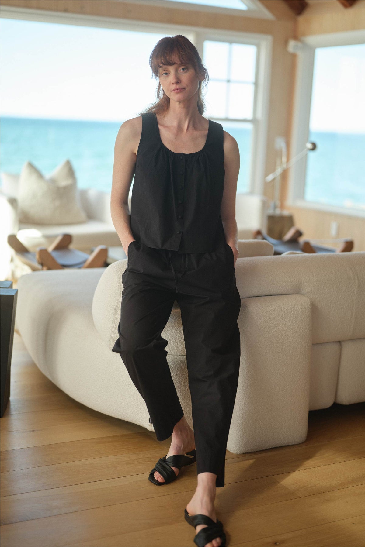 Cleo Tapered Drawstring Pant