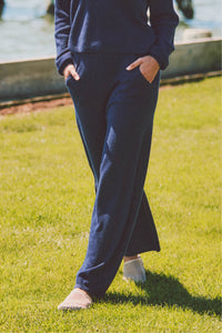 Essex Wide Leg Cashmere Pant