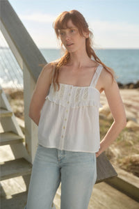 Frankie Top With Lace