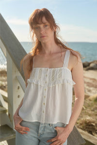 Frankie Top With Lace