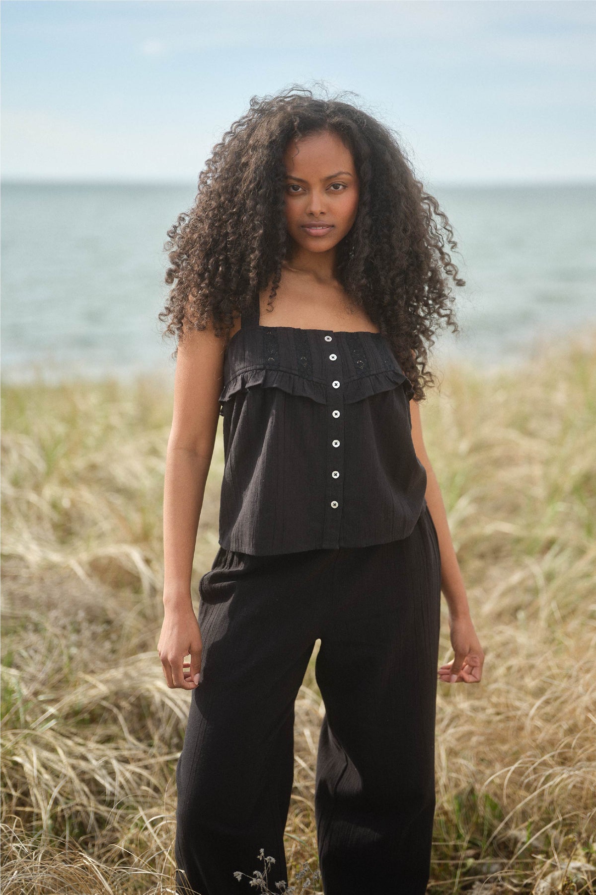 Frankie Top With Lace