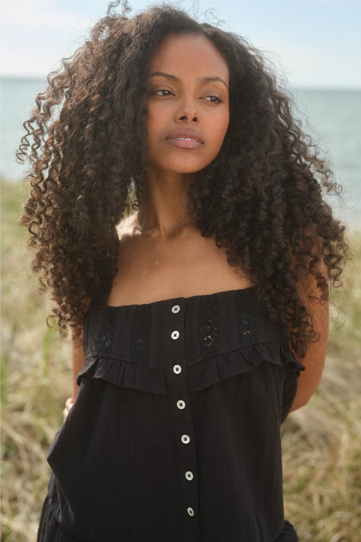 Frankie Top With Lace