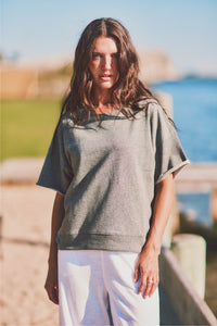 Heidi Elbow Sleeve Sweatshirt