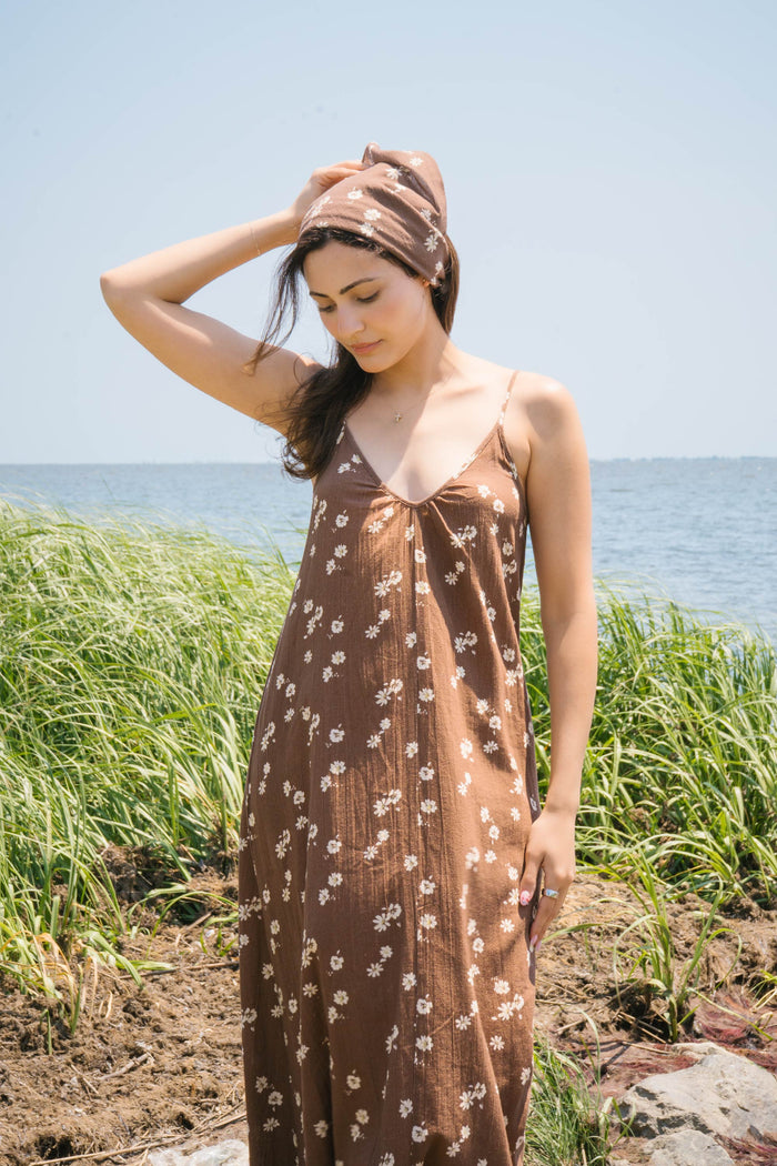 Helene Floral Tank Midi