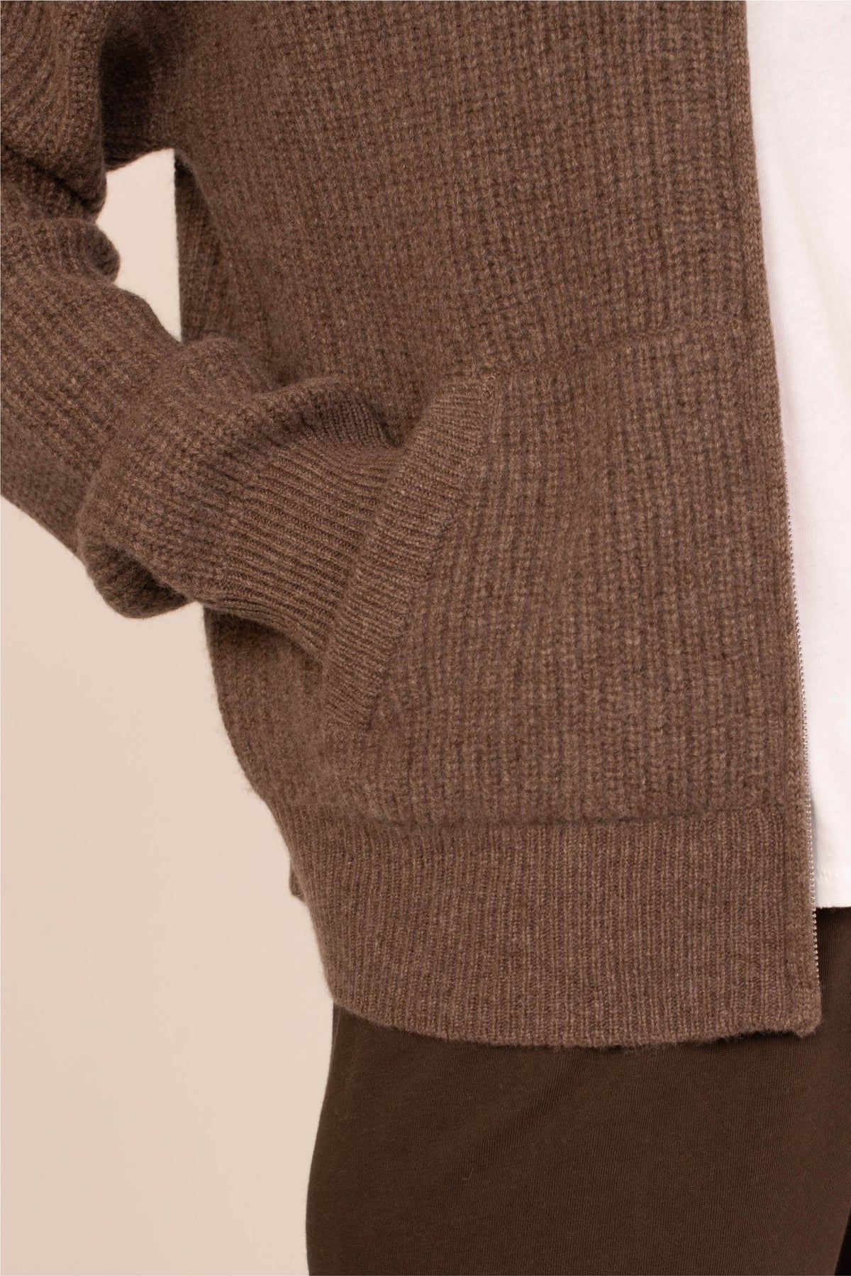 Bay Street Cashmere Zip Up