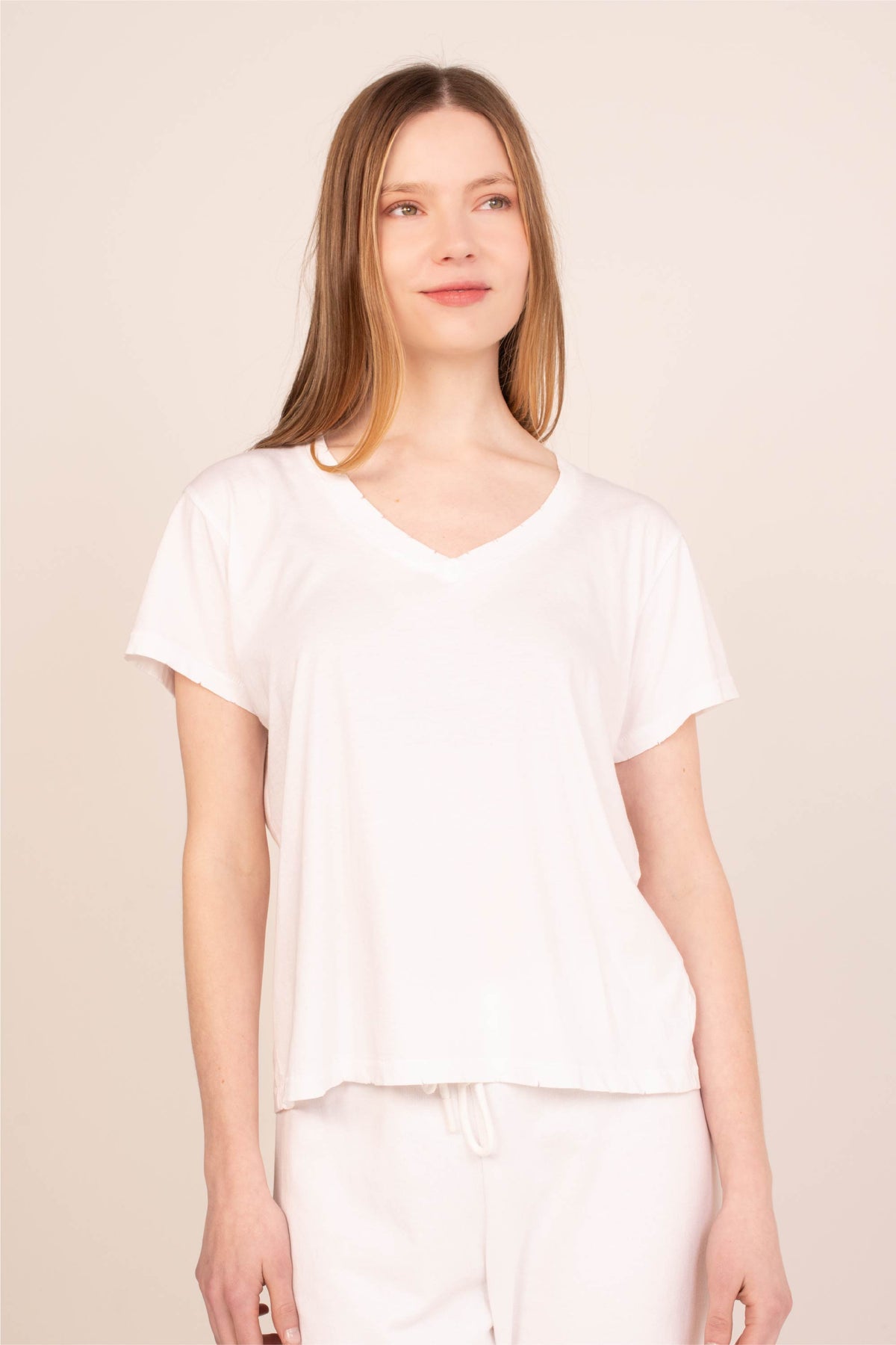 Donnie Boxy V-Neck Tee