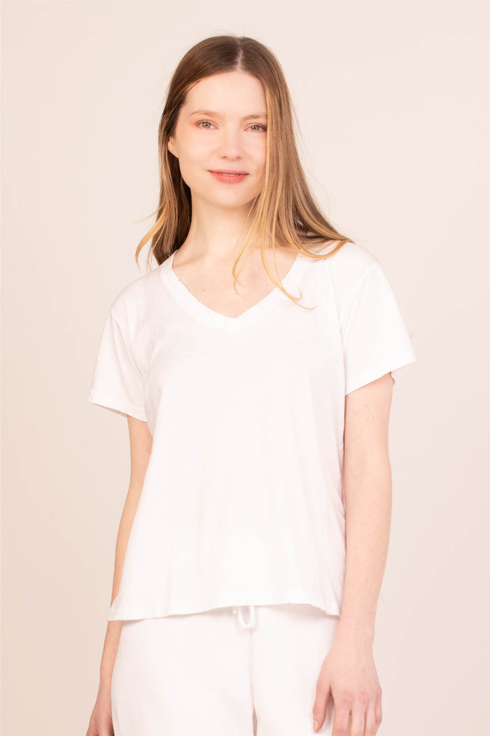 Donnie Boxy V-Neck Tee