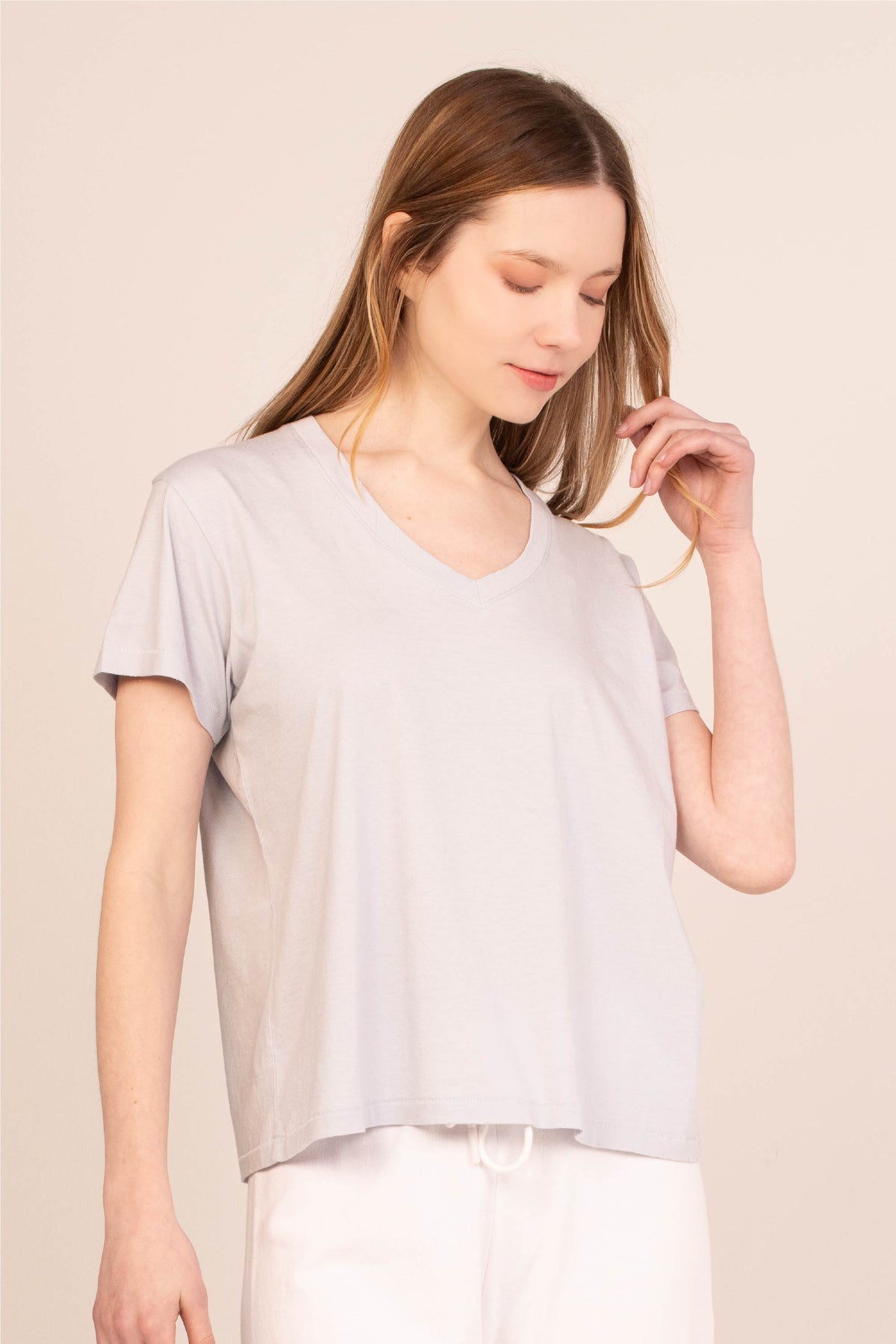 Donnie Boxy V-Neck Tee
