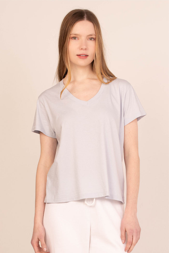Donnie Boxy V-Neck Tee