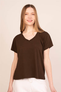 Donnie Boxy V-Neck Tee