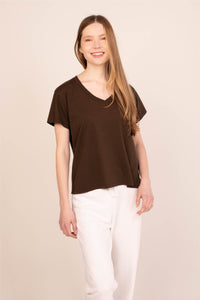 Donnie Boxy V-Neck Tee