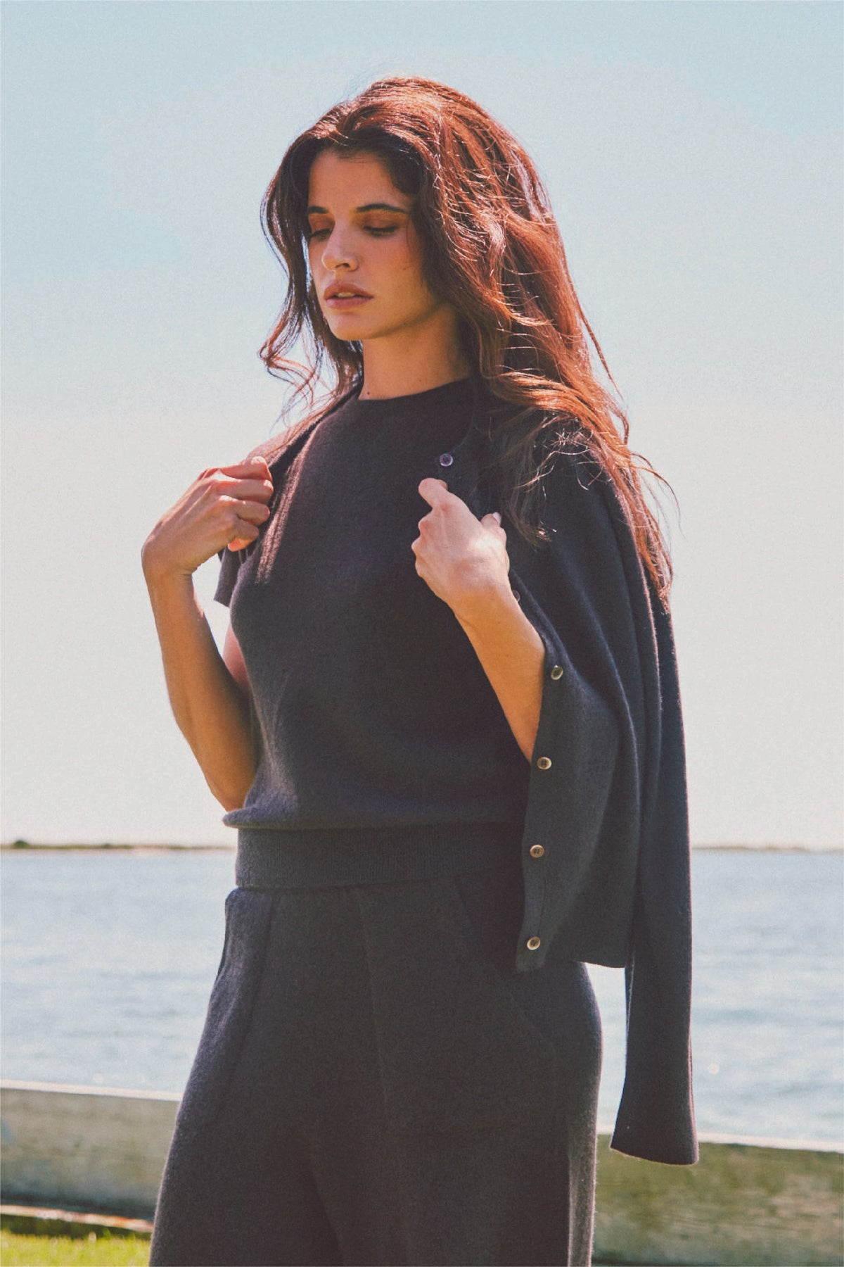 Napeague Shrunken Cardigan