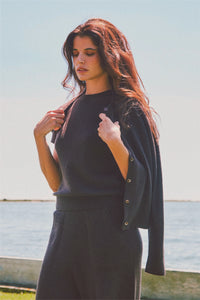 Napeague Shrunken Cardigan