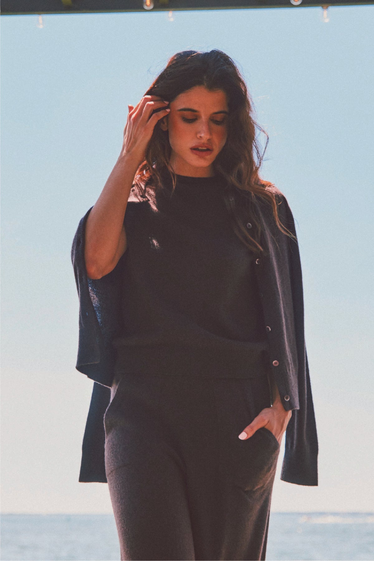 Napeague Shrunken Cardigan