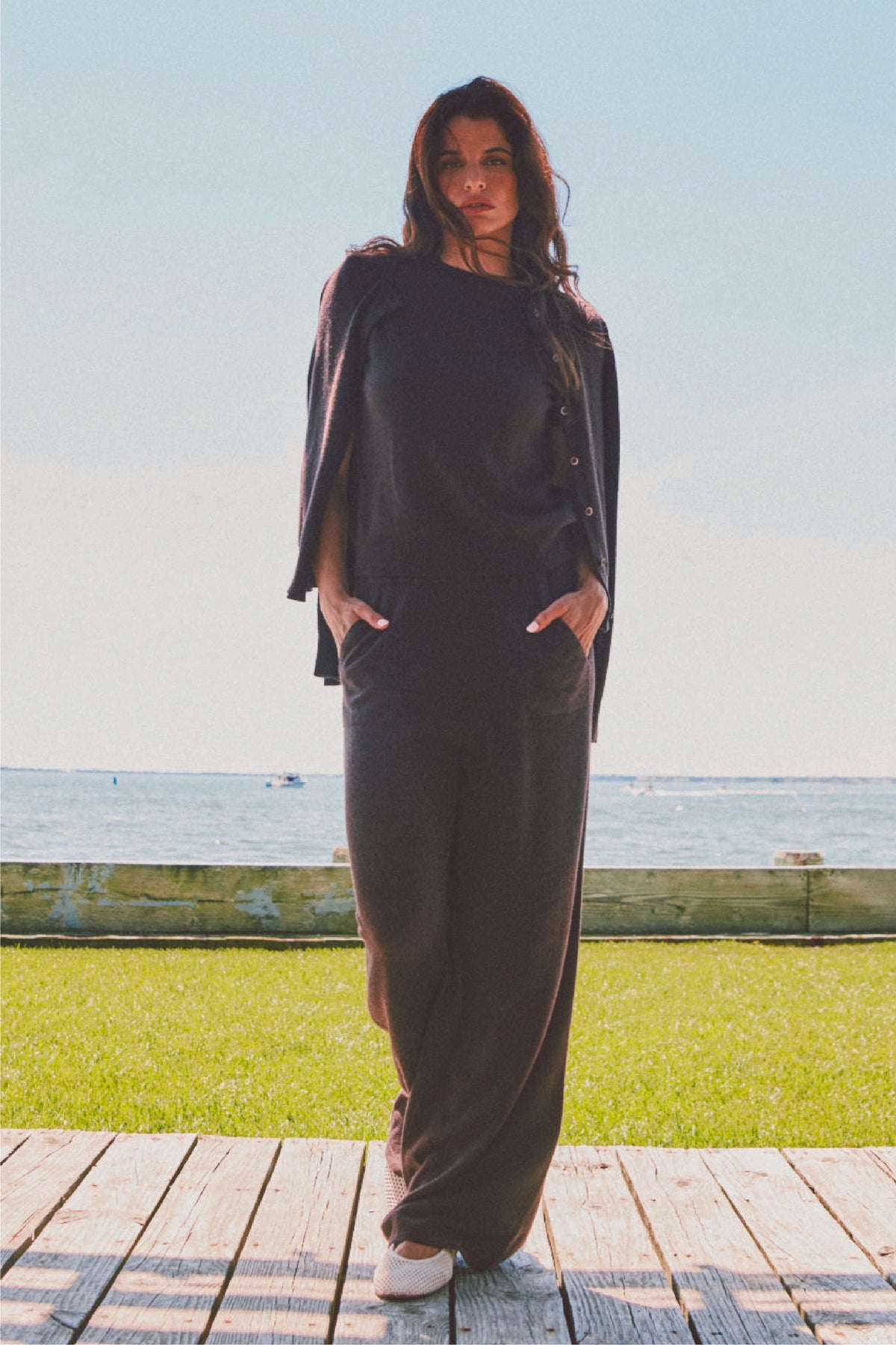 Napeague Shrunken Cardigan
