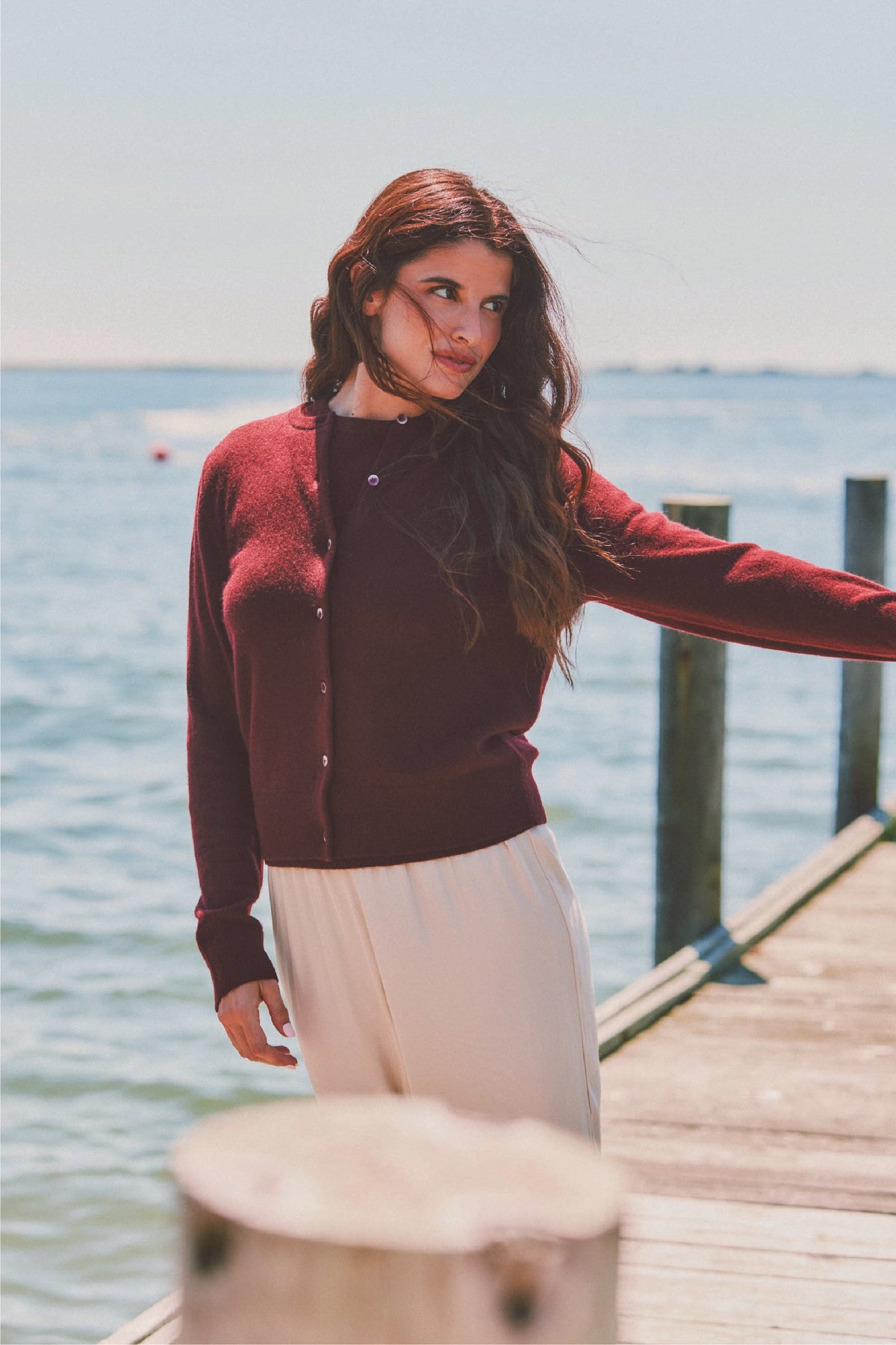 Napeague Shrunken Cardigan