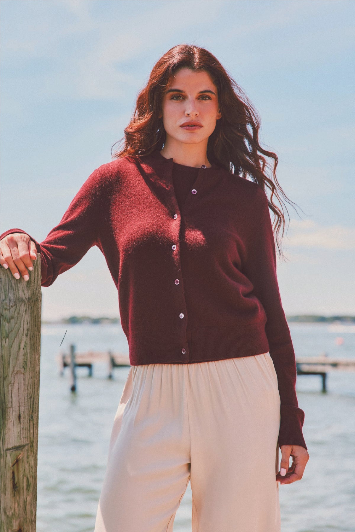 Napeague Shrunken Cardigan