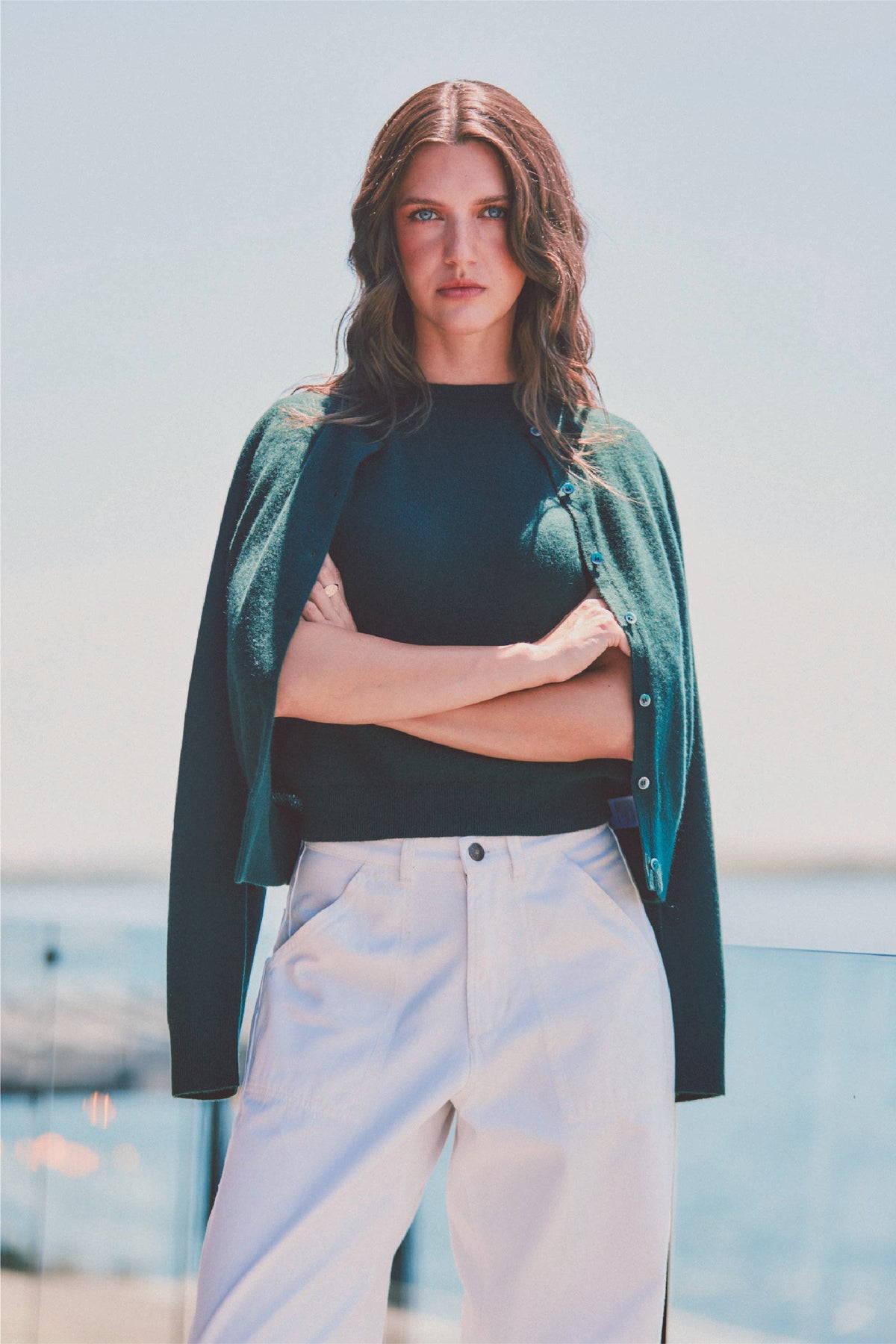 Napeague Shrunken Cardigan