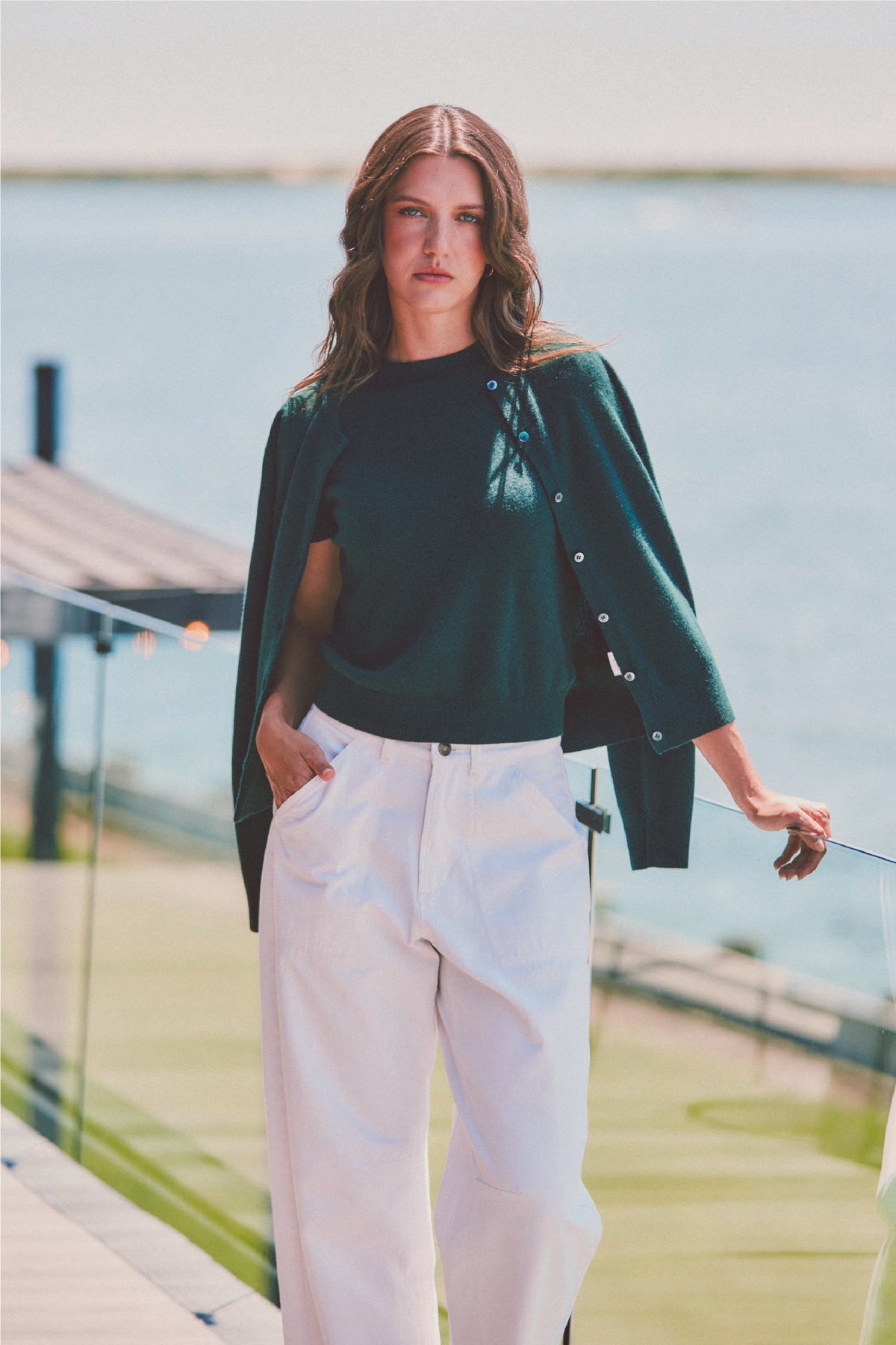 Napeague Shrunken Cardigan
