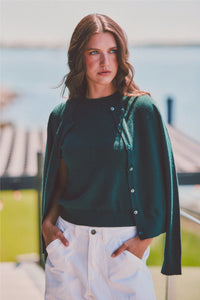 Napeague Shrunken Cardigan