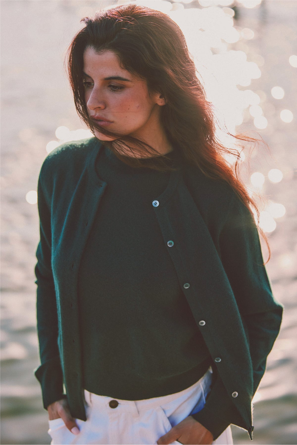 Napeague Shrunken Cardigan