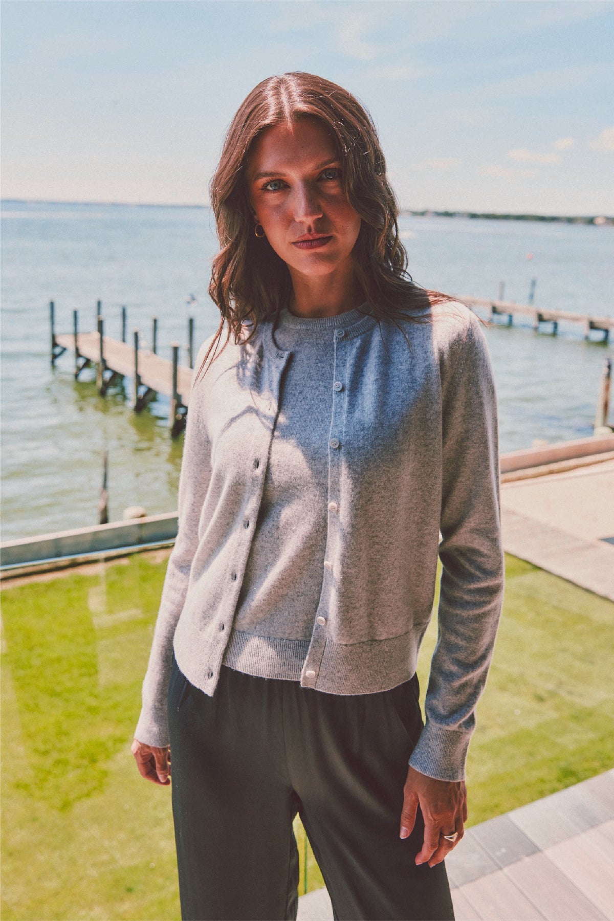 Napeague Shrunken Cardigan