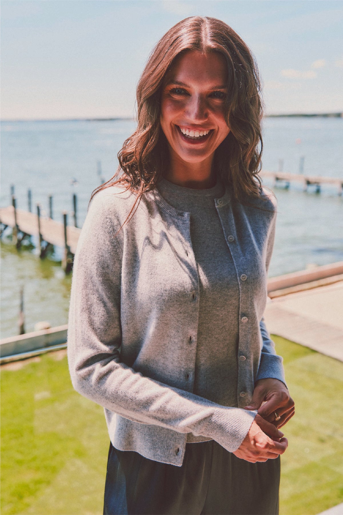 Napeague Shrunken Cardigan