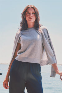 Napeague Shrunken Cardigan
