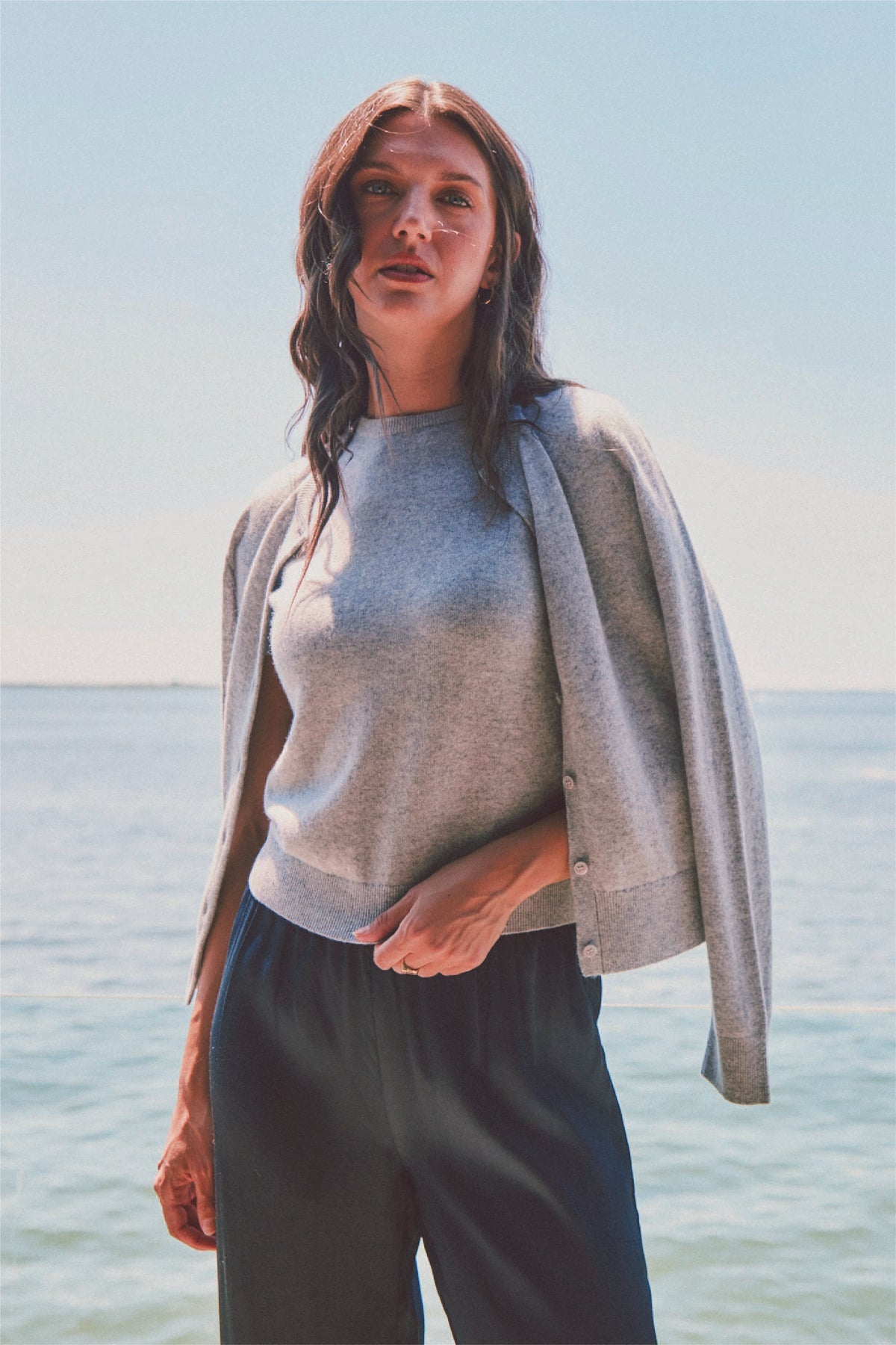 Napeague Shrunken Cardigan