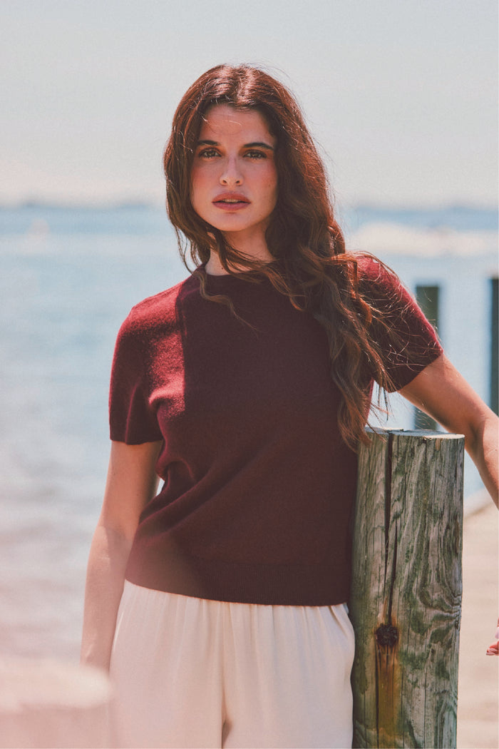 Sandpiper Cashmere Tee