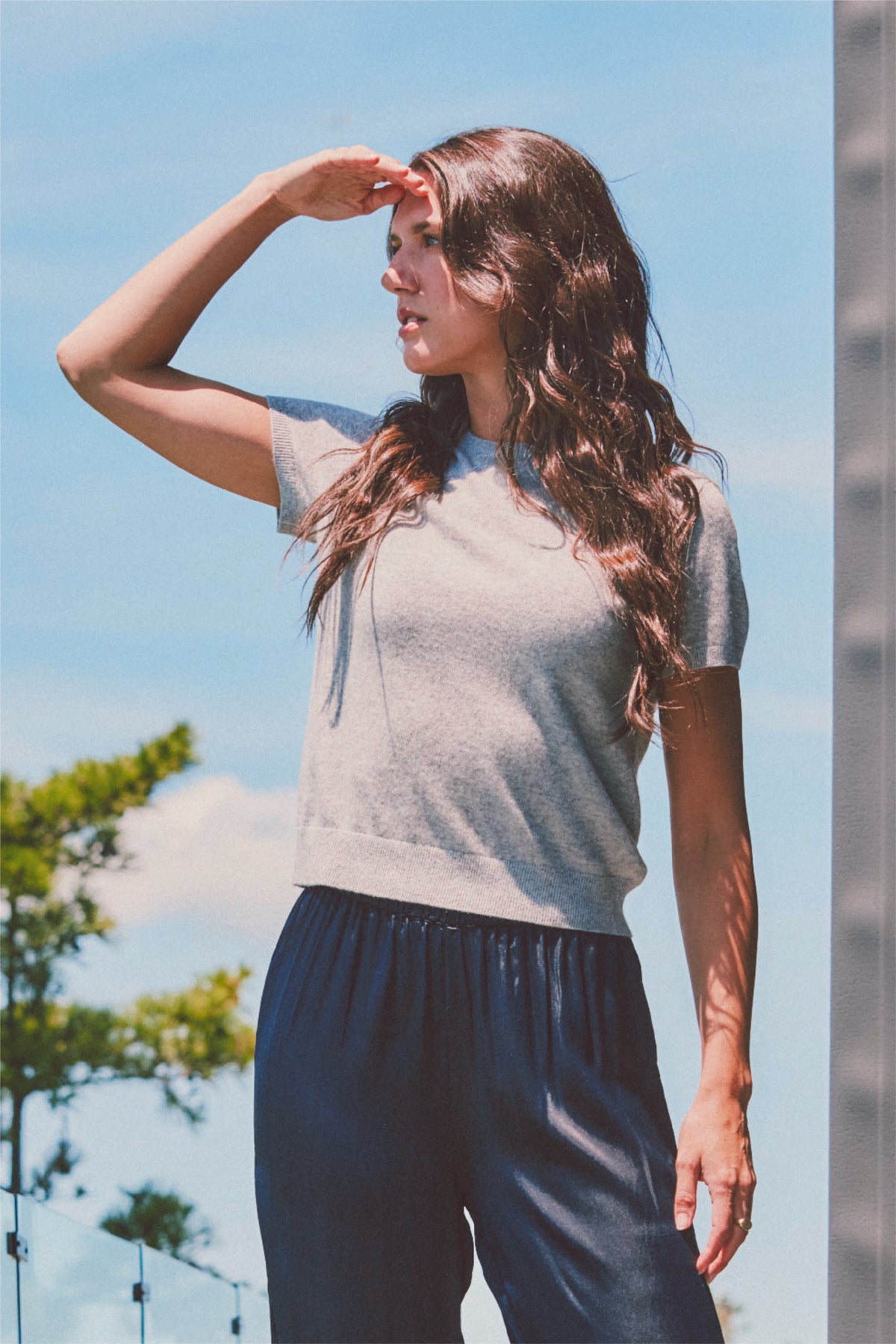 Sandpiper Cashmere Tee