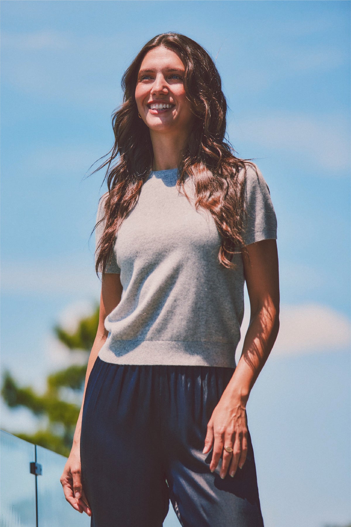 Sandpiper Cashmere Tee
