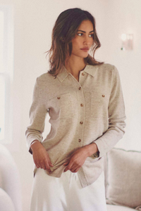 Sharon Cashmere Button-Down