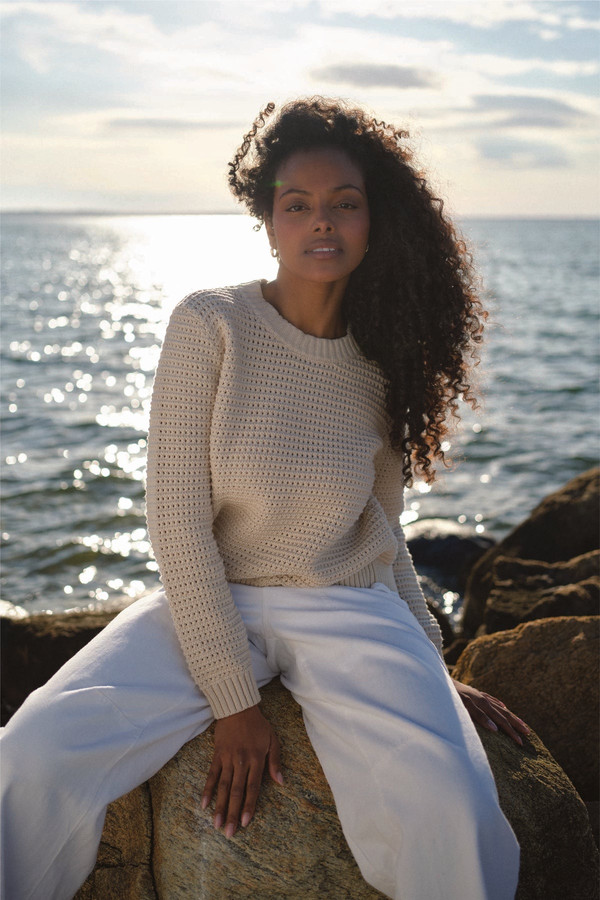 Sunrise Cotton Crew