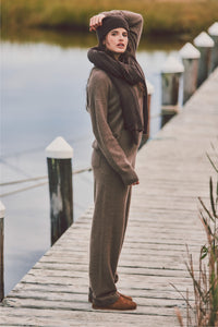 Tasha Cinch Bottom Cashmere Pant