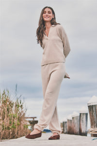 Tasha Cinch Bottom Cashmere Pant