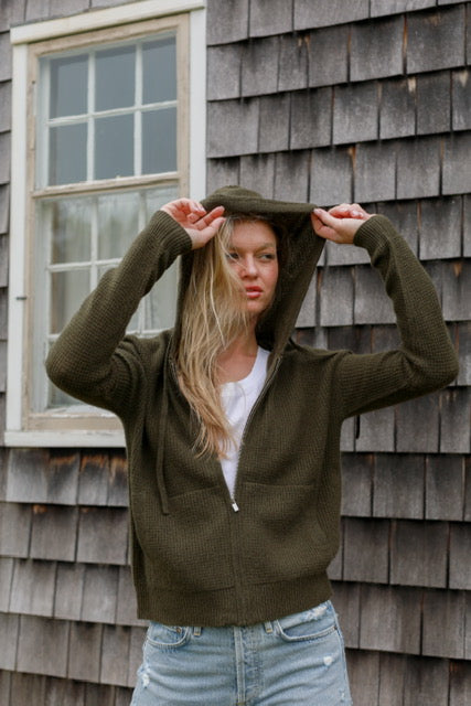 Beach Lane Cashmere Hoodie