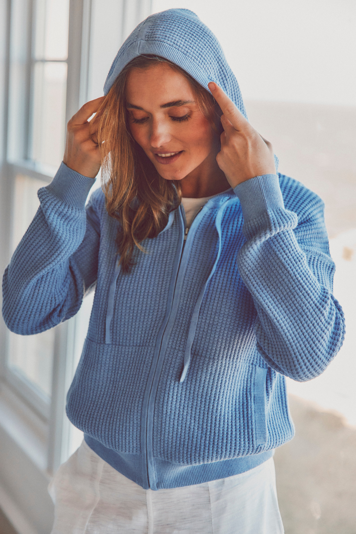 Sale Beach Lane Waffle Hoodie