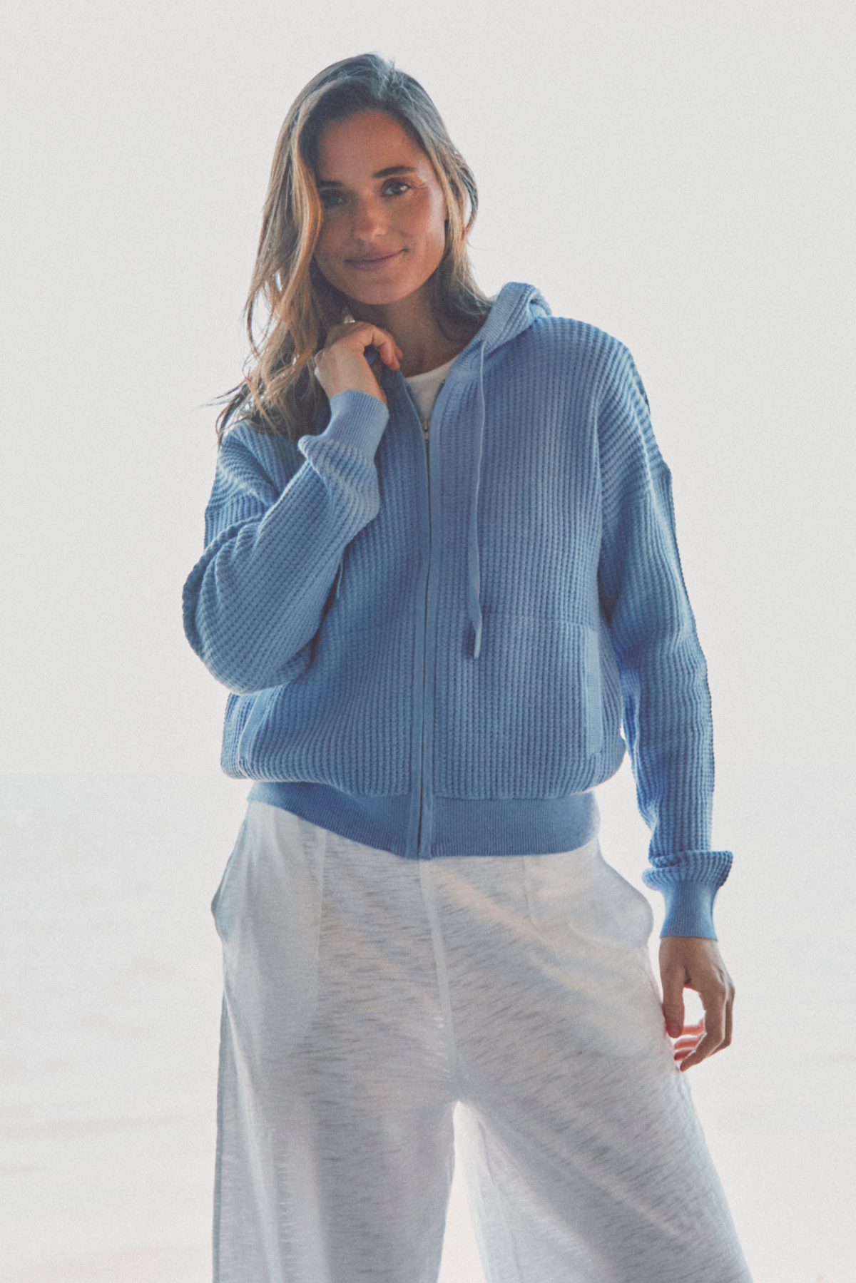 Sale Beach Lane Waffle Hoodie