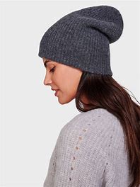 Cashmere Rib Beanie