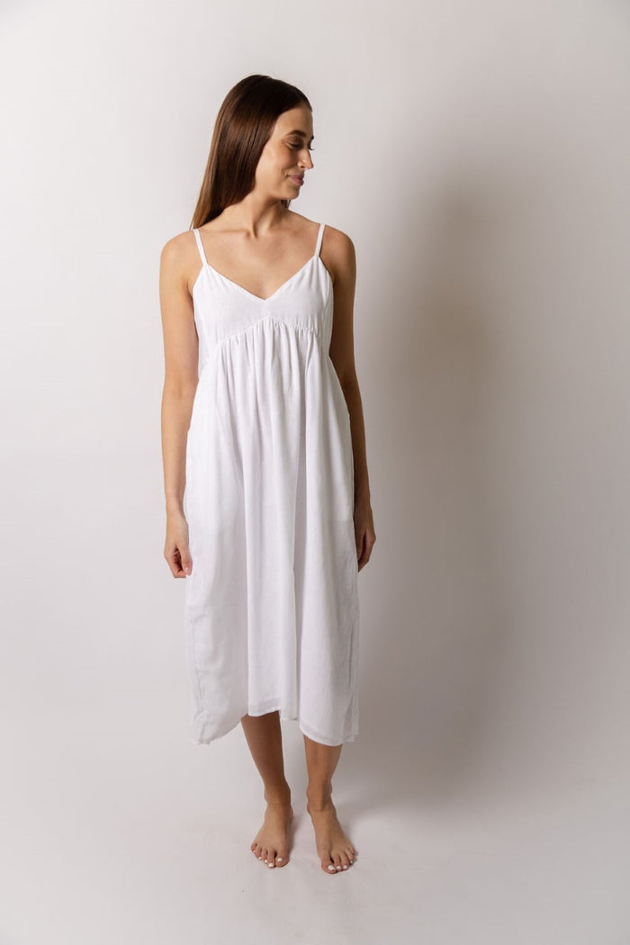 Cabana Button Back Dress