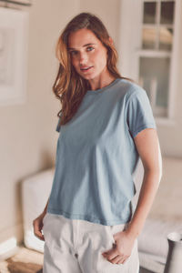 Sale Chloe Distressed Tee
