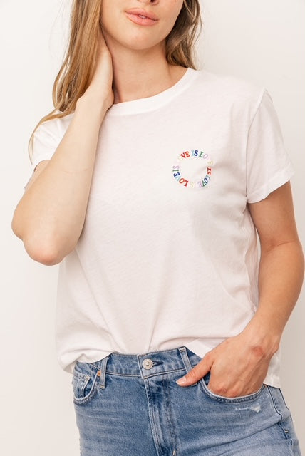 chloe s/s love is love tee