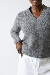 Sale Marled Cashmere V-Neck