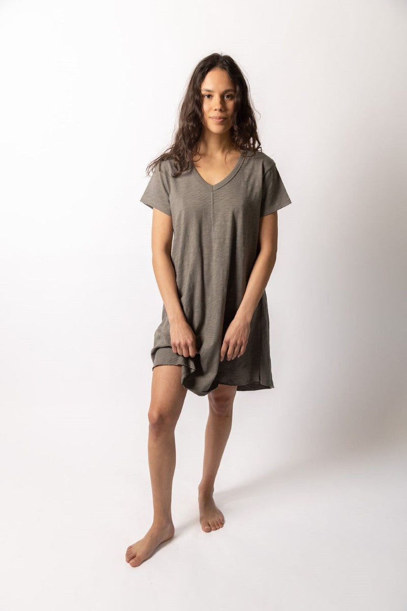 Kelly V-Neck Tee Dress